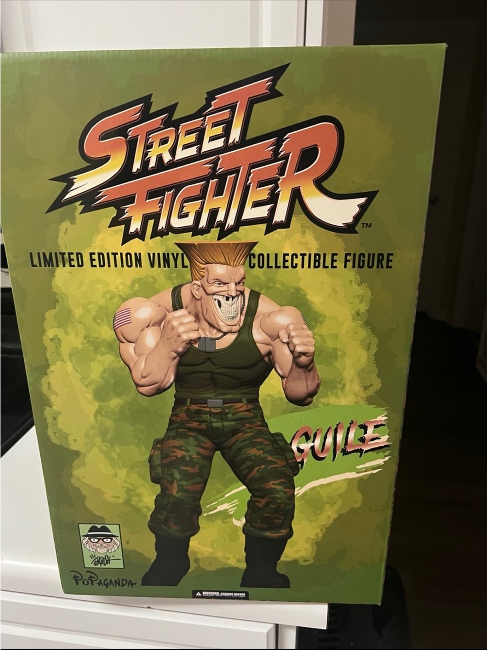 Guile Limited Edition Vinyl Collectible Figure - Green
